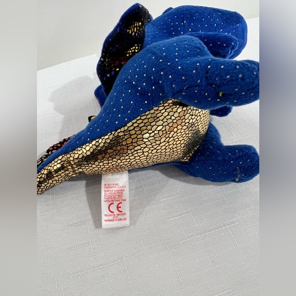 TY Safire Dragon Beanie Boos  Stuffed Animal Plush - Picture 4 of 5